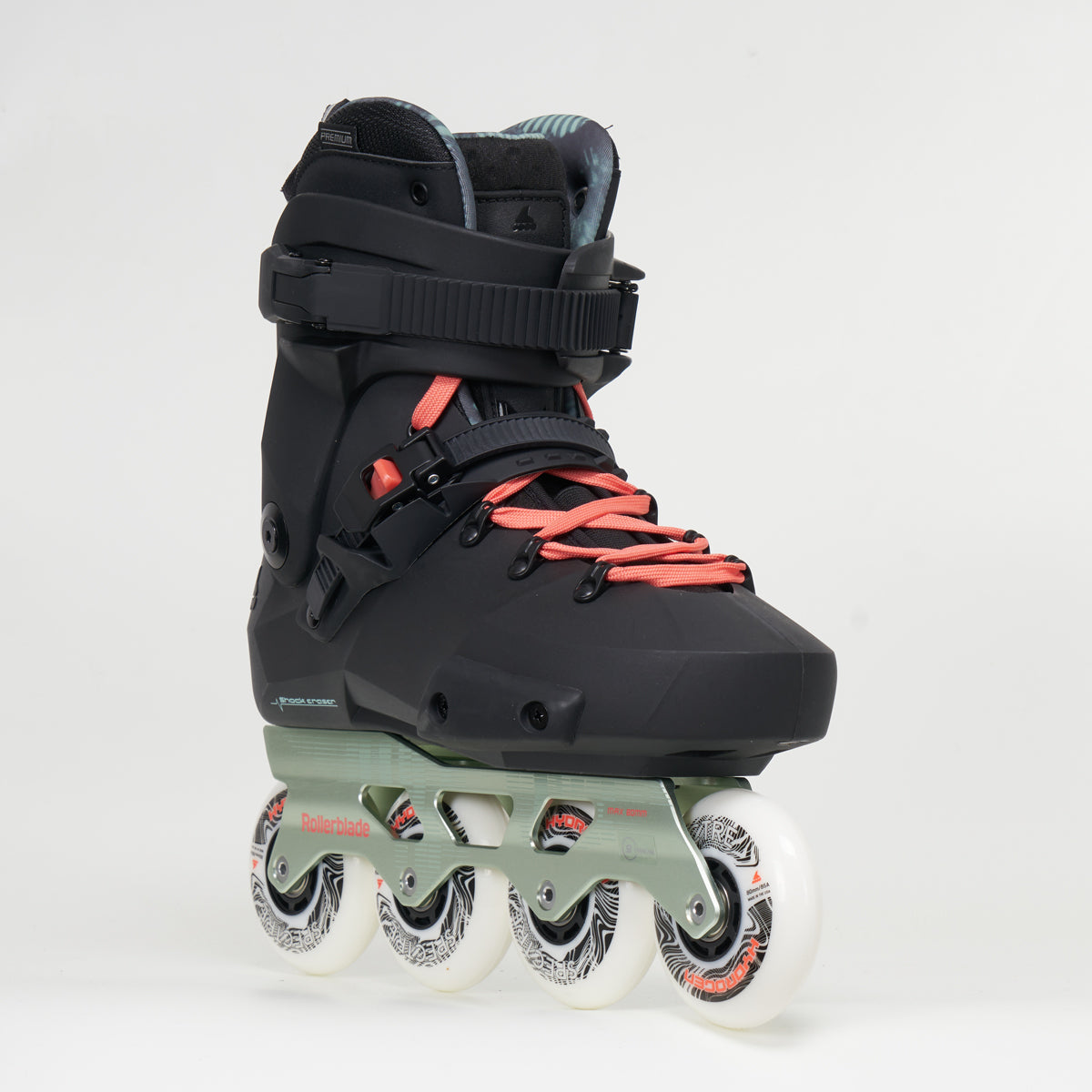 Rollerblade Twister XT Women's Inline Skates - Black & Mint Color - Perfect for Fitness, Outdoor Recreation & Urban Skating