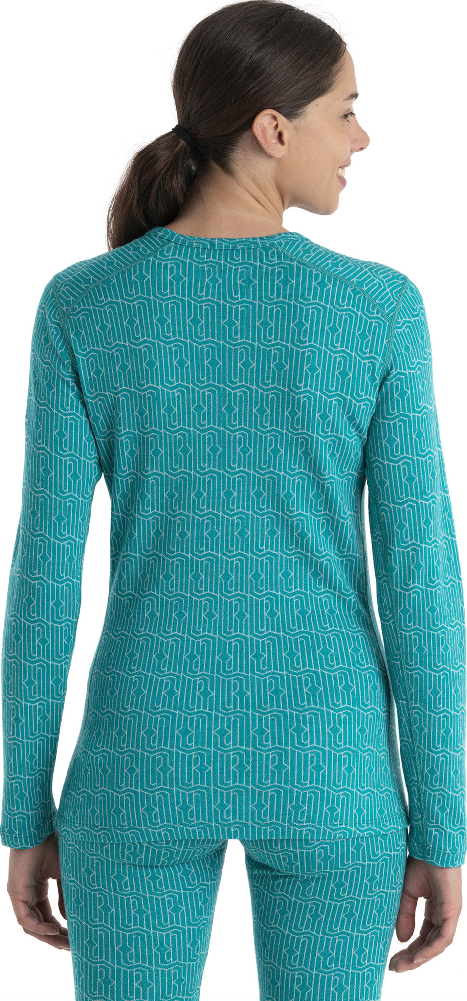 260 Vertex Herenga Women's Merino Wool Long Sleeve Thermal Top - Warm Base Layer for Hiking, Skiing & Winter Outdoor Activities