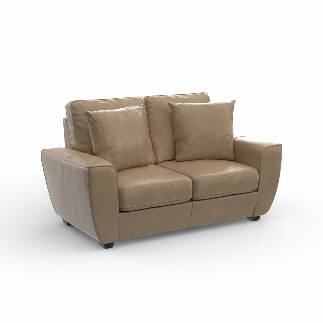Chicago Living Room Furniture Set - Beige Sofa & Loveseat for Modern Home Decor | Cozy & Stylish Living Room Seating
