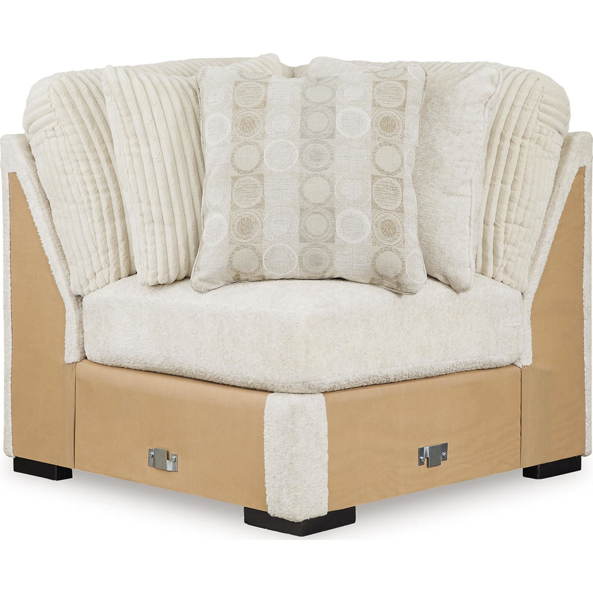 Chessington 3-Piece Modular Sectional Sofa Set with Reversible Chaise - Modern L-Shaped Couch for Living Room, Family Room & Home Theater
