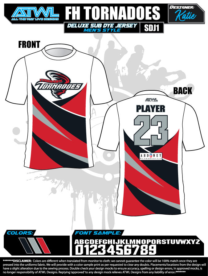 Fishhawk Fall League Men's Sublimated Basketball Jerseys - Breathable & Lightweight for Game Day & Team Sports