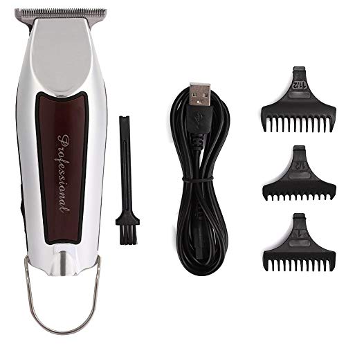 Professional USB Rechargeable Hair Clippers for Men - Electric Hair Trimmer & Cutting Kit with USB Charging - Perfect for Home Haircuts, Beard Trimming & Grooming