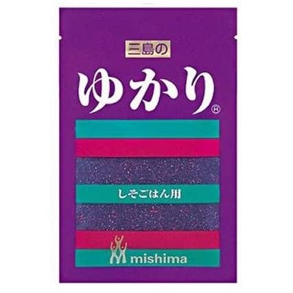Premium Mishima Yukari Shiso Furikake Rice Seasoning 200g - Japanese Flavor Enhancer for Rice, Noodles & Salads - Perfect for Home Cooking & Meal Prep