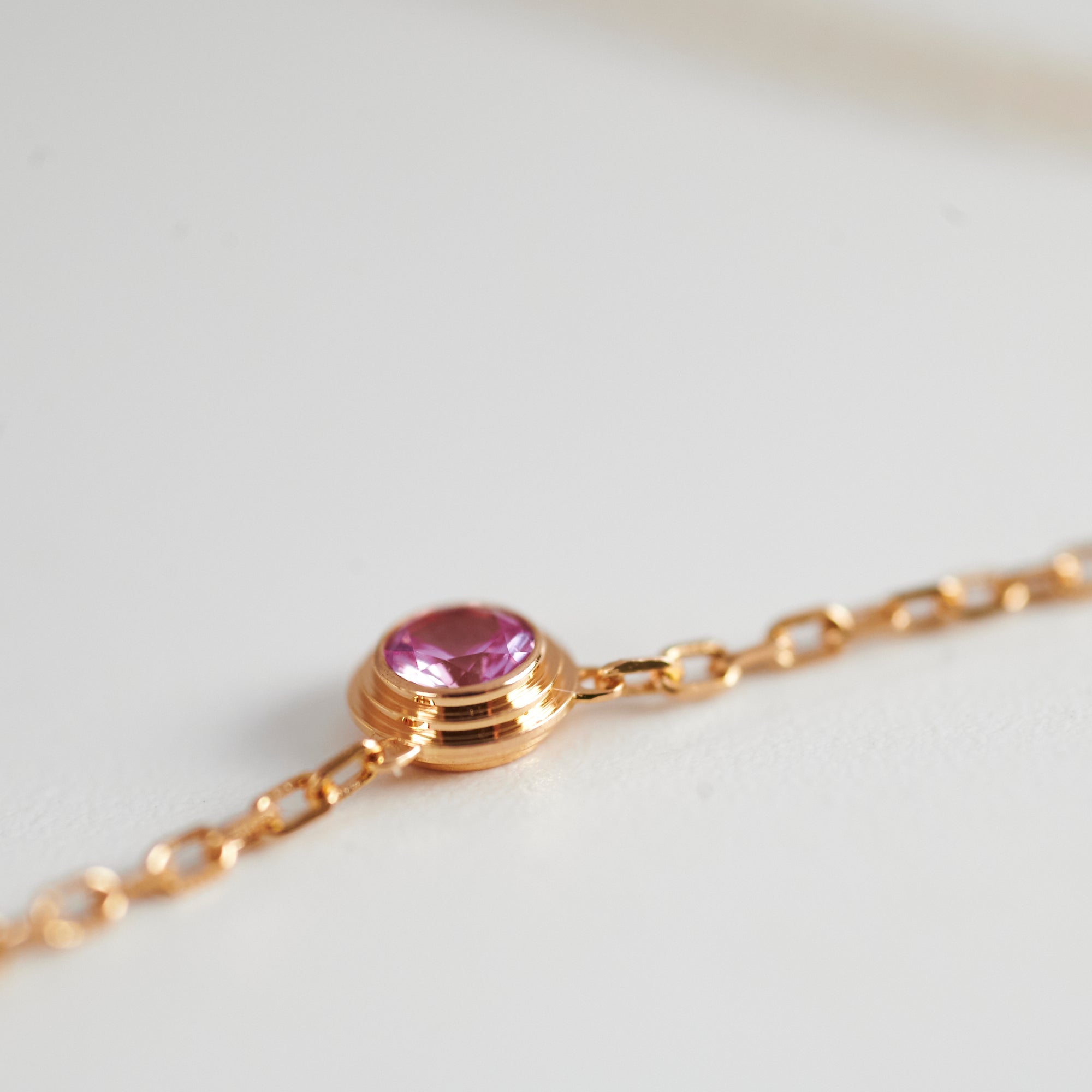 Cartier D'amour Necklace with Pink Sapphire - Elegant Heart Pendant Jewelry for Women, Perfect for Valentine's Day Gifts & Romantic Occasions