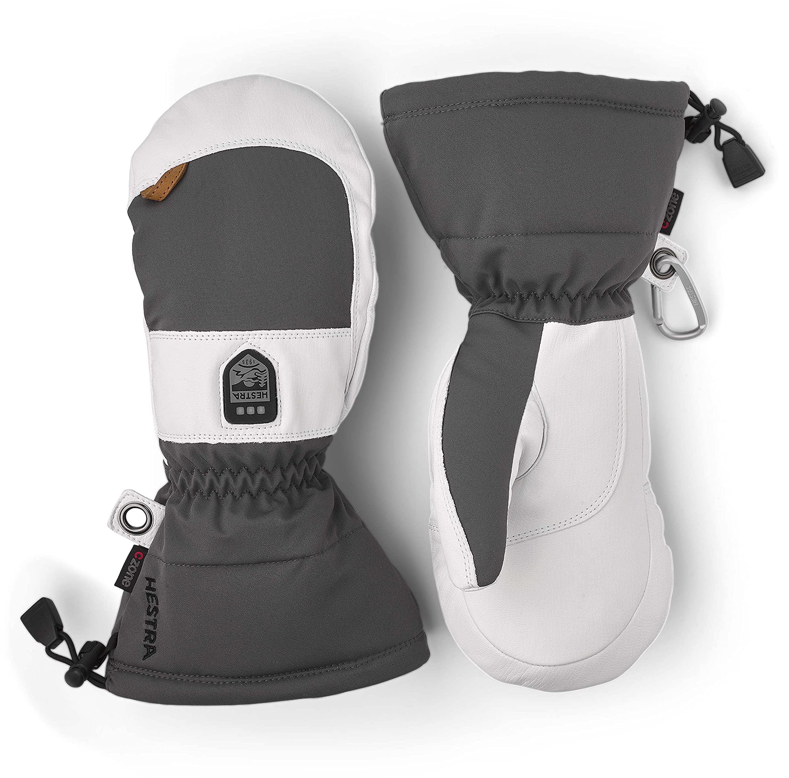 Hestra Power Heater Gauntlet Electric Ski Mittens - Battery Heated Gloves for Extreme Cold Weather, Winter Sports & Outdoor Activities