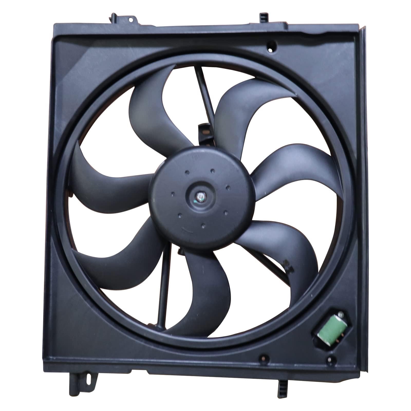 GXARTS Radiator Cooling Fan Assembly Compatible with Nissan Rogue 2017 2018 2019 Sport S SL SV 2.0L, Replaces OEM 214816MA0A 214816MA0B NI3115162 - Perfect for Engine Overheating Prevention & Summer Driving