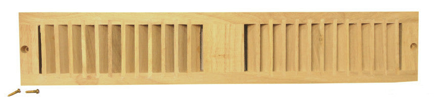 Coolerguys Oak Cabinet Air Intake Grill with Washable Filter - Perfect for PC Cooling, Home Server Racks & DIY Computer Case Modifications