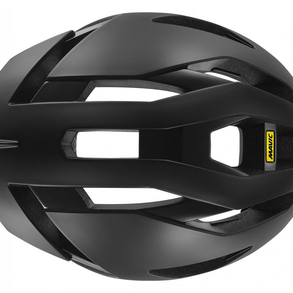 DJI Mavic Comete Ultimate MIPS Helmet - Black | Lightweight Carbon Fiber Bike Helmet for Road Cycling & Mountain Biking | Enhanced Safety with MIPS Technology