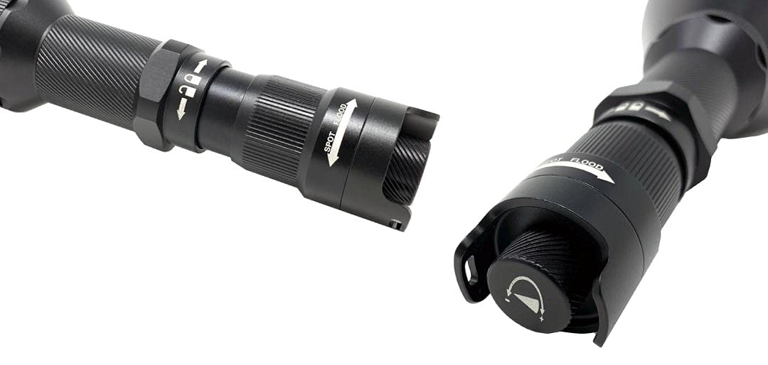 Wicked Lights ShotPro™ Extreme Range 850nm Infrared Night Hunting Light Kit - Ultra-Max LED for Night Vision Scopes & Devices - Perfect for Coyote Hunting, Hog Control & Tactical Operations