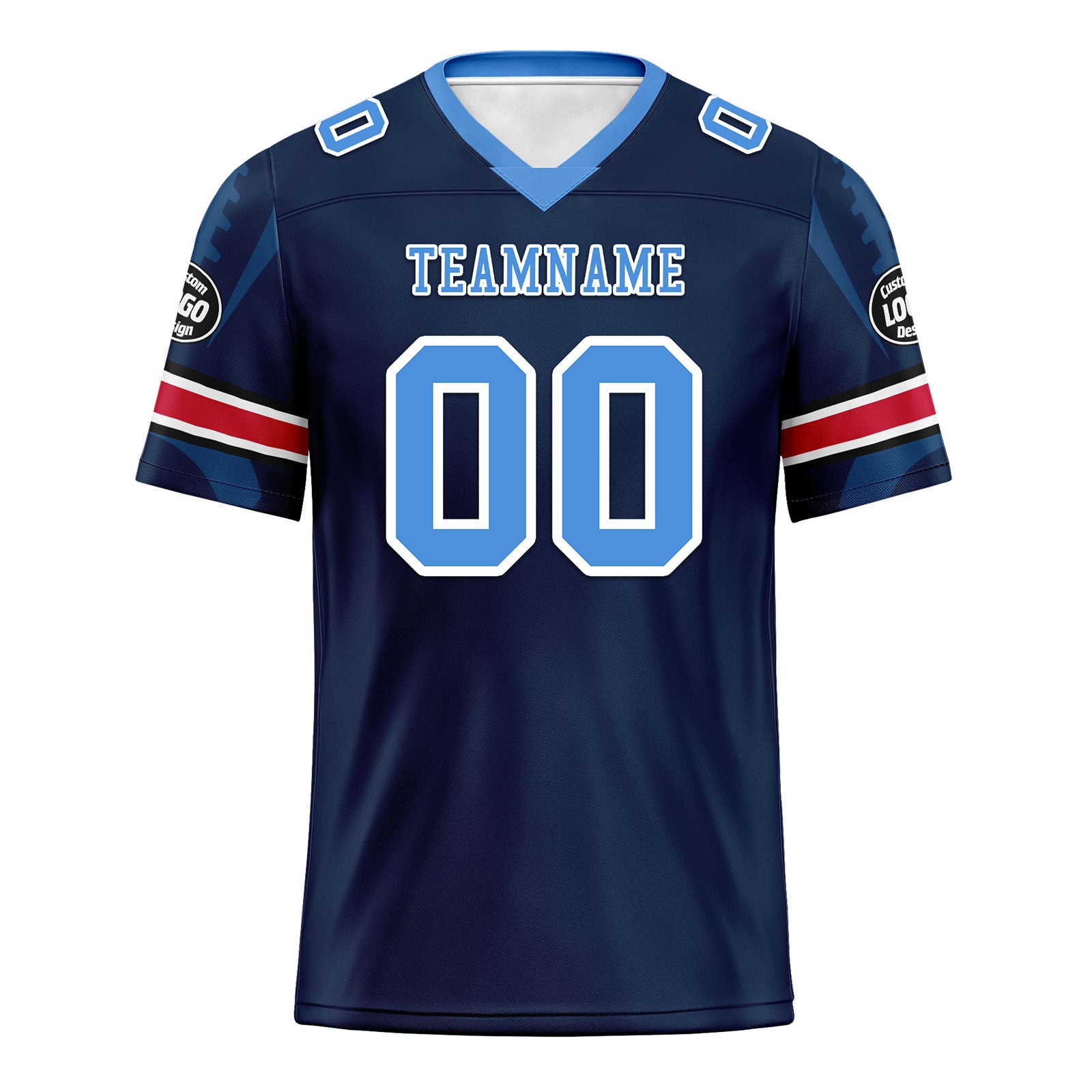 Custom Tennessee Volunteers Football Jersey & Sports Shoes Combo - Personalized Blue Fan Gear for Game Day & Tailgating - NCAA Football Apparel & Fan Outfit
