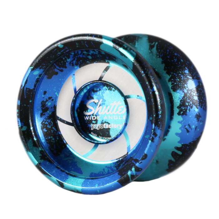 YoYoFactory Shutter Wide Angle Professional Yo-Yo for Beginners & Advanced Players - Perfect for Tricks, Competitions & Outdoor Play