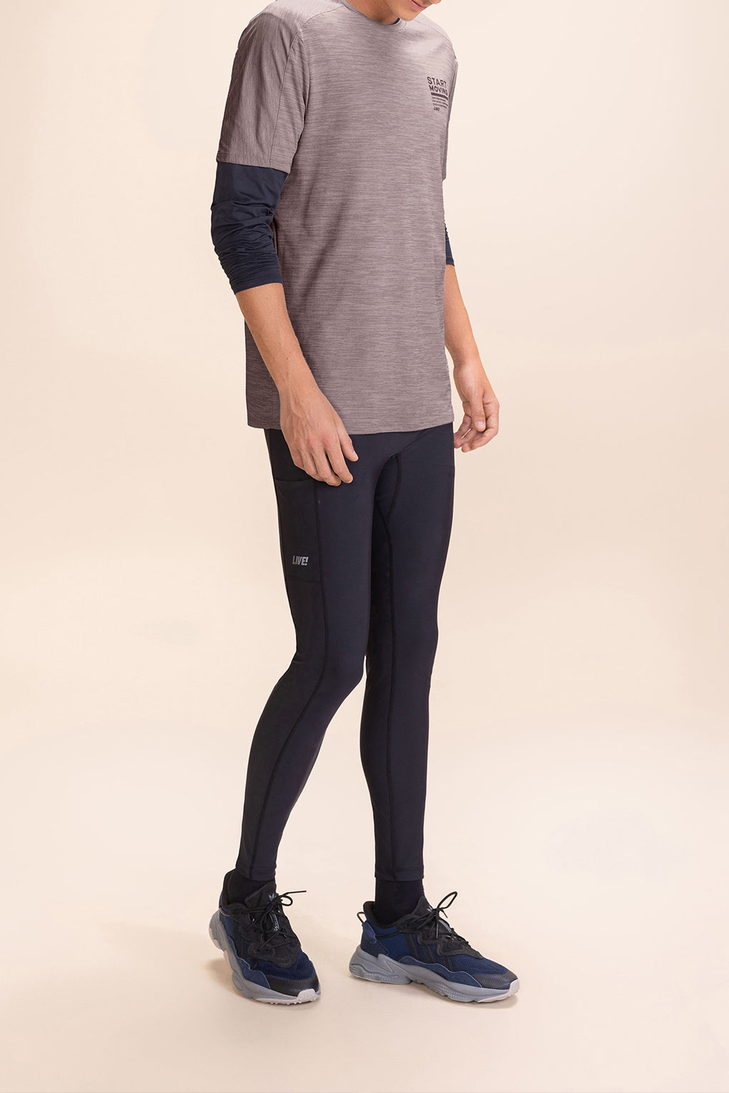 Comfy Merged Stay Men's T-Shirt - Soft Cotton Casual Tee for Everyday Wear | Perfect for Work, Gym & Relaxation