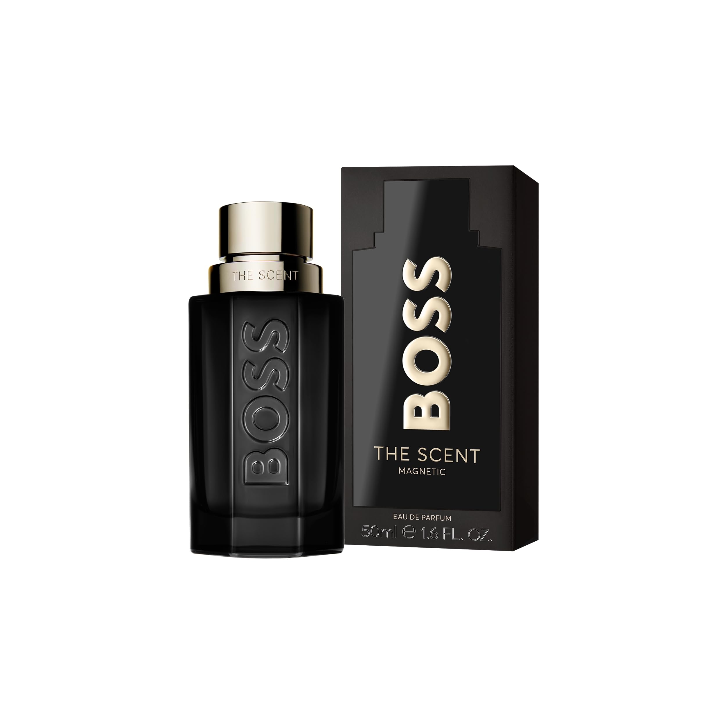 Hugo Boss The Scent Magnetic Eau de Parfum for Men - Amber Cologne with Maninka Fruit & Vanilla Notes - Long Lasting Fragrance - Perfect for Date Night & Special Occasions