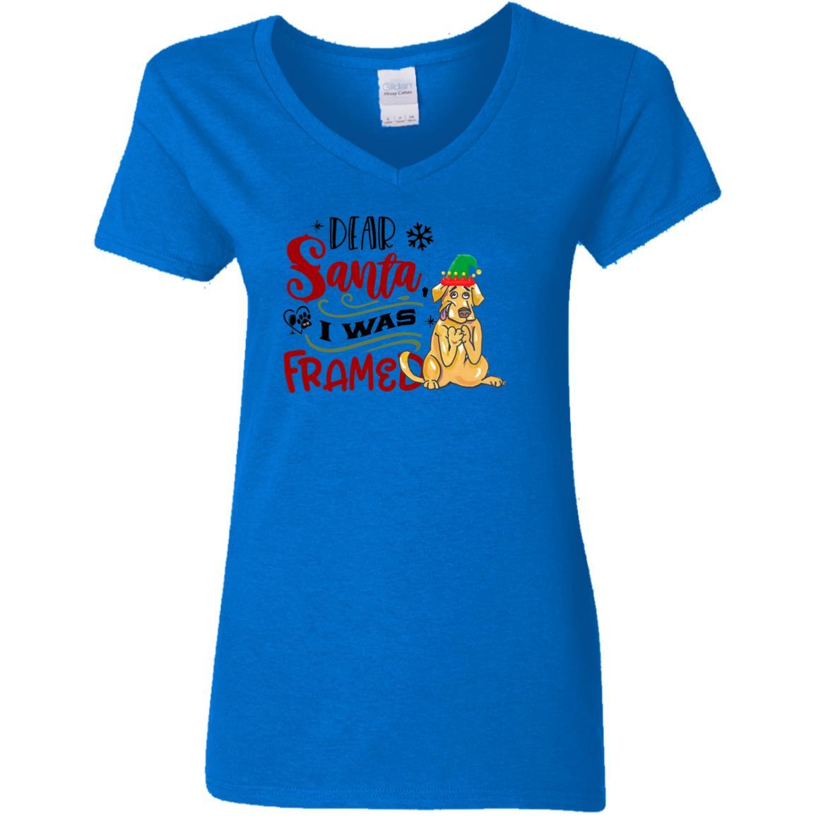 WineyBitches.Co Women's 5.3 oz V-Neck T-Shirt - Soft Cotton Casual Tee for Everyday Wear, Lounge & Outfits