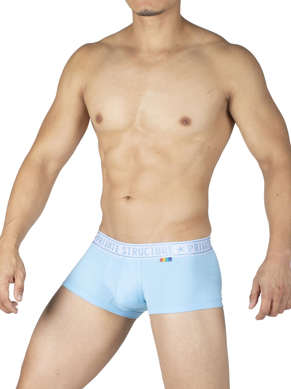 Premium Men's Mid Waist Trunks - 2 Pack Comfortable Underwear (Yellow & Blue) - Perfect for Gym, Travel & Everyday Wear