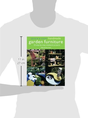 Handmade Garden Furniture Set - Quick & Easy DIY Outdoor Patio Chairs & Table for Backyard, Deck, or Balcony Relaxation