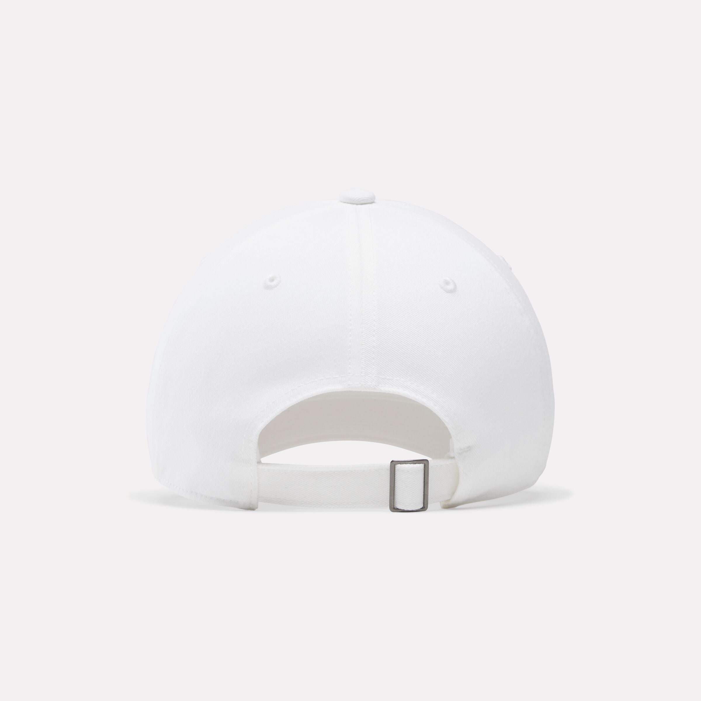 Reebok Logo Cap for Men & Women - White & Aqua 117529 - Stylish Adjustable Baseball Hat for Running, Gym, and Outdoor Activities