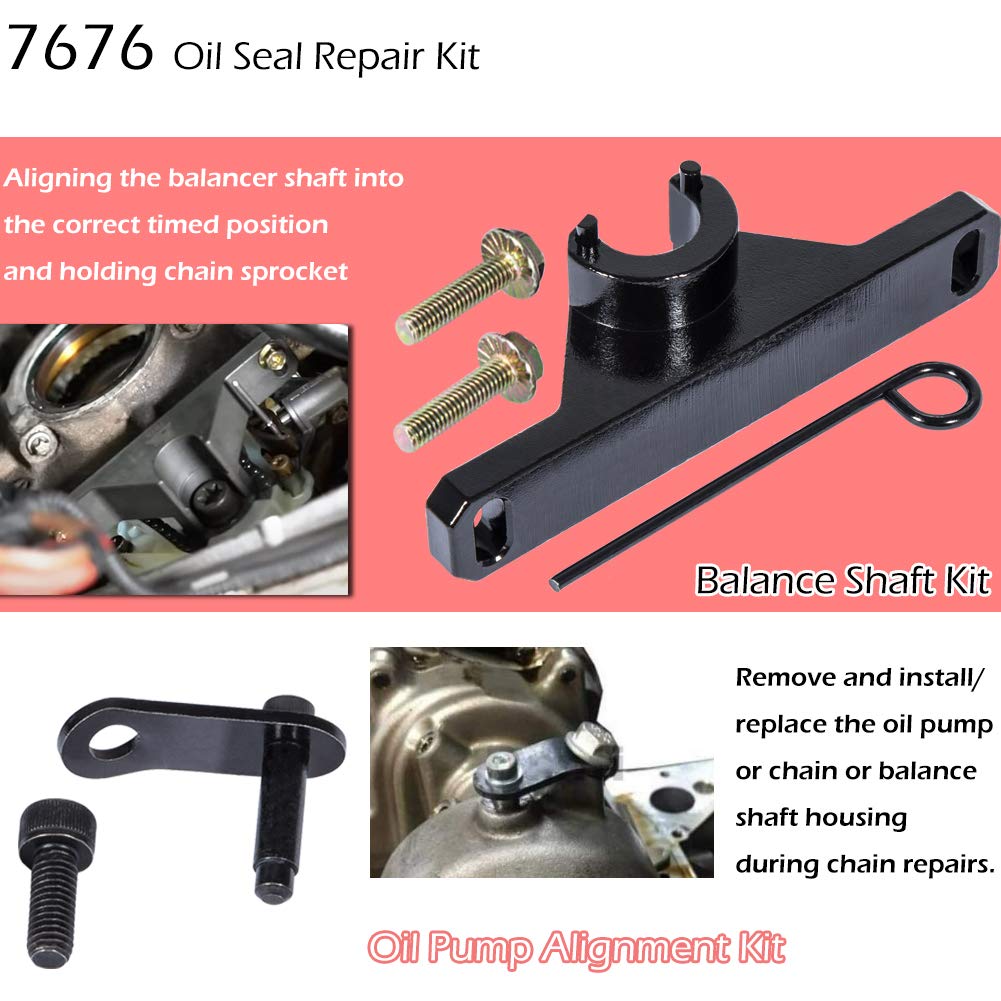 BMW N20 N26 Engine Flywheel Holder Tool, Oil Seal Repair Kit & Crankshaft Seal Remover - Complete Engine Maintenance Set for DIY Mechanics & Professional Technicians - Perfect for BMW 328i, 528i, X3, X5 Repairs