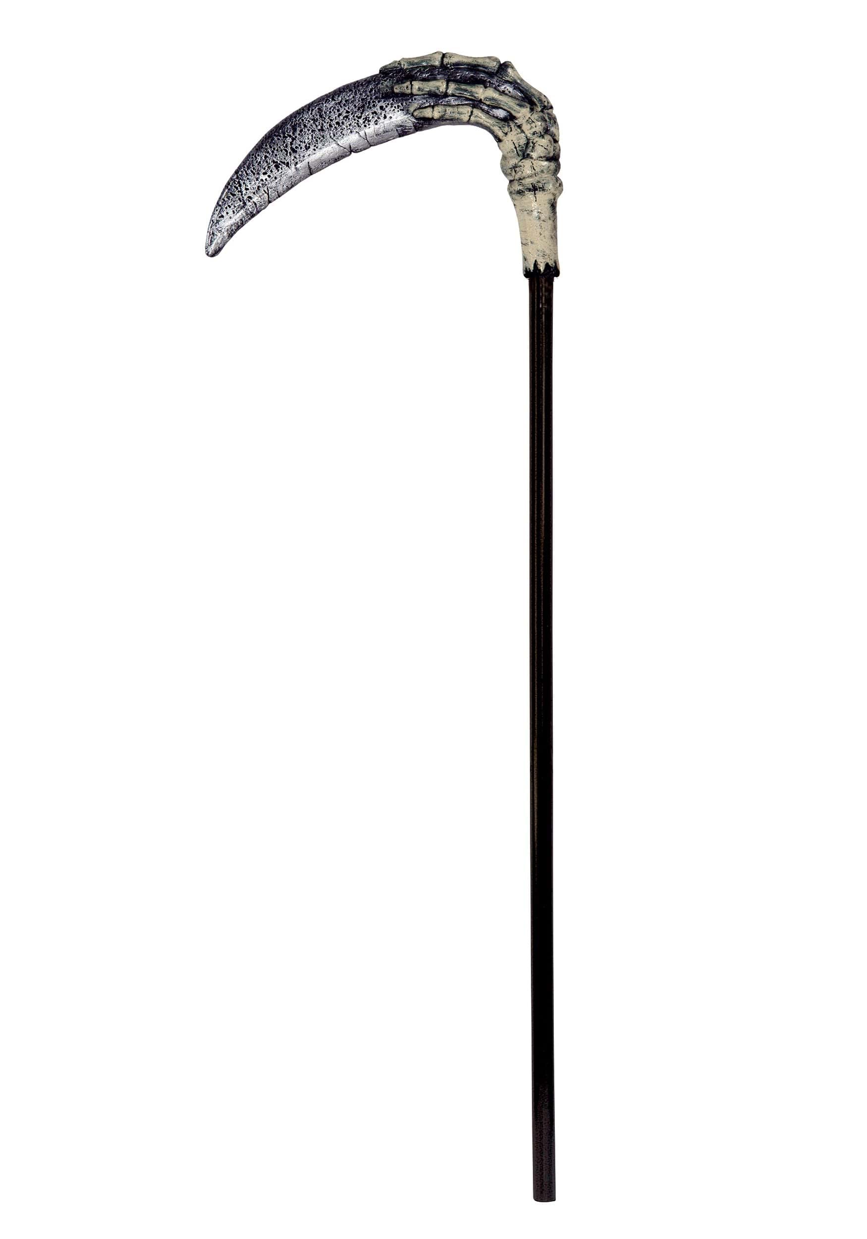 Gothic Skeleton Hand Reaper Sickle - Halloween Cosplay Prop, Horror Decoration & Photography Accessory - Perfect for Halloween Parties, Haunted Houses, and Dark Fantasy Themed Events