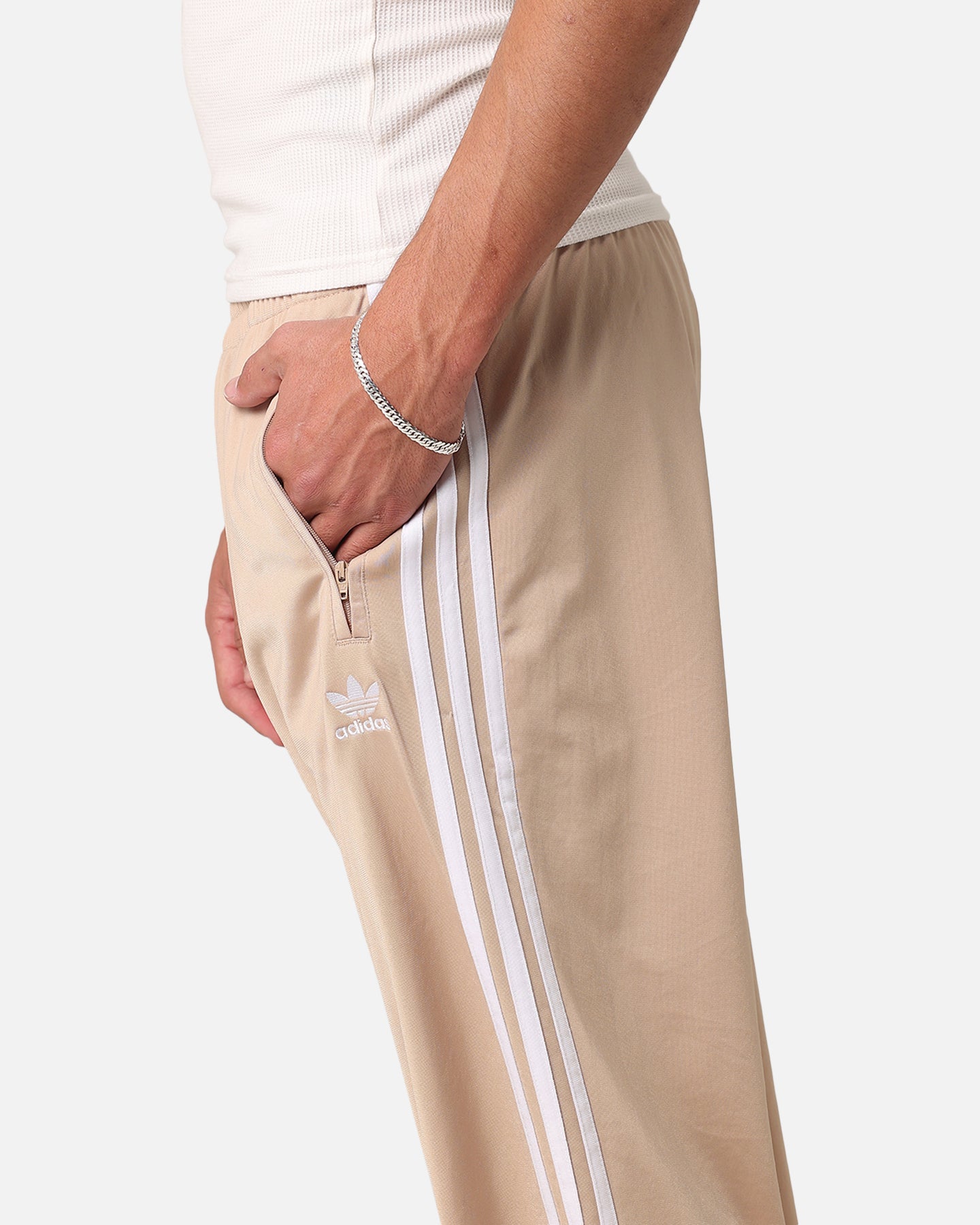 Adidas Firebird Trackpants for Women - Magic Beige Retro Joggers | Comfortable Athletic Pants for Running, Yoga & Casual Wear