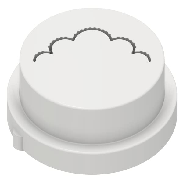 POM Gnocchi Disc for Giant Ridged Neapolitan Gnocchi - Compatible with Philips Pasta Maker Avance & 7000 Series - Perfect for Homemade Italian Pasta Making