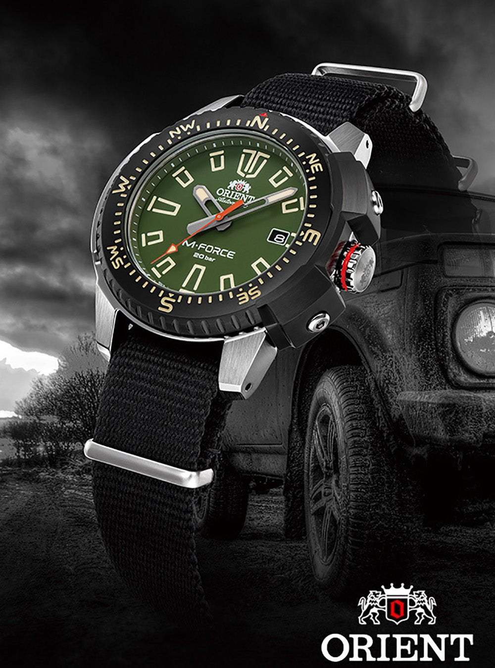 ORIENT SPORTS M FORCE RN AC0N03E Japanese Made JDM Watch - Stylish & Durable for Men's Fashion, Sports, and Everyday Wear