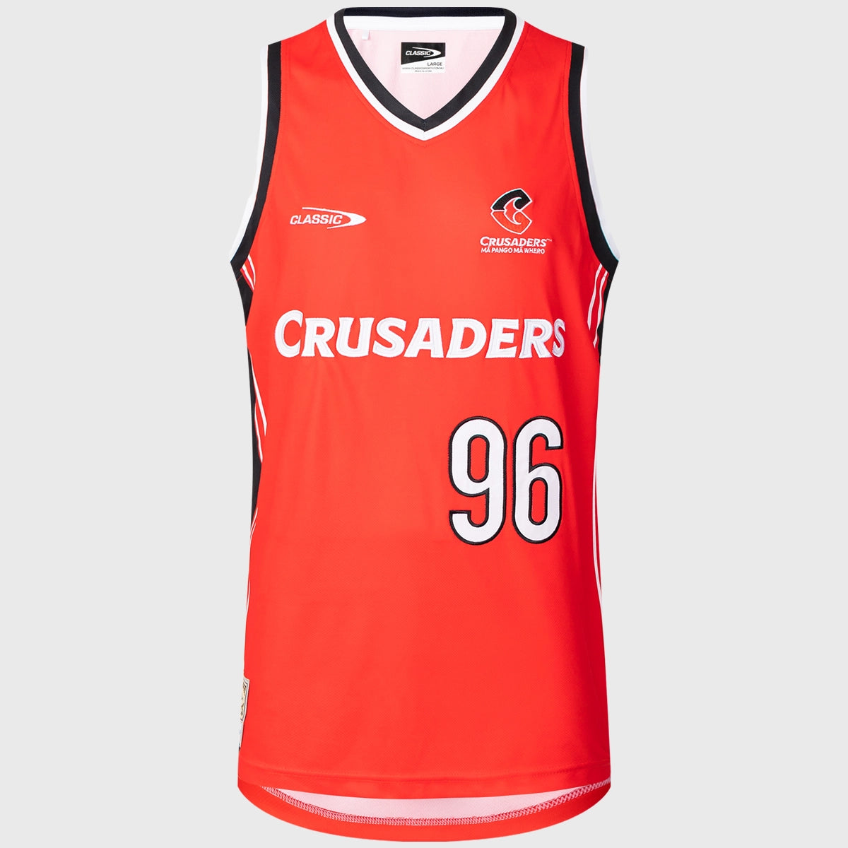 2025 Classic Crusaders Super Rugby Basketball Jersey - Red | Authentic Sports Apparel for Fans & Players | Perfect for Games, Training & Casual Wear