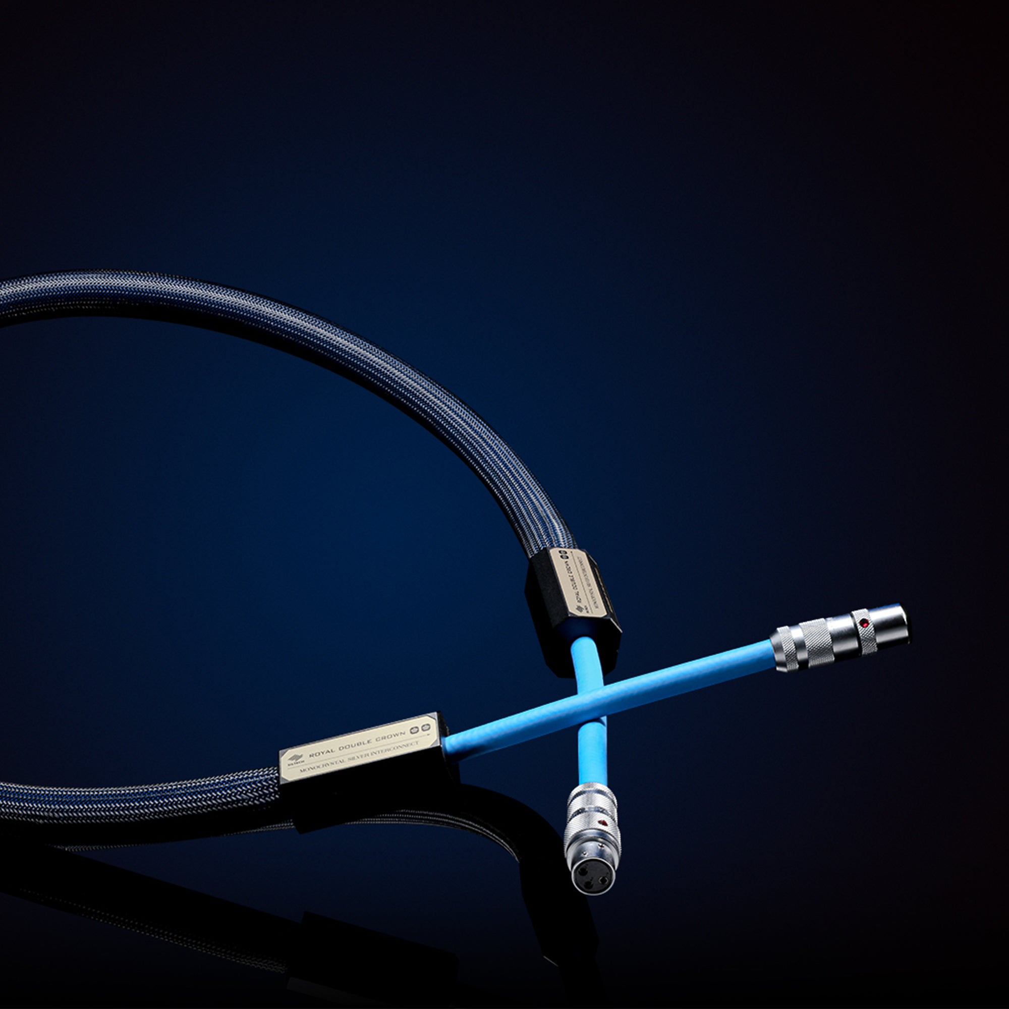 Premium Siltech Royal Double Crown Interconnect Cables - High-End Audio Cables for Audiophiles & Home Theater Systems - Perfect for Hi-Fi, Studio, and Professional Audio Setups