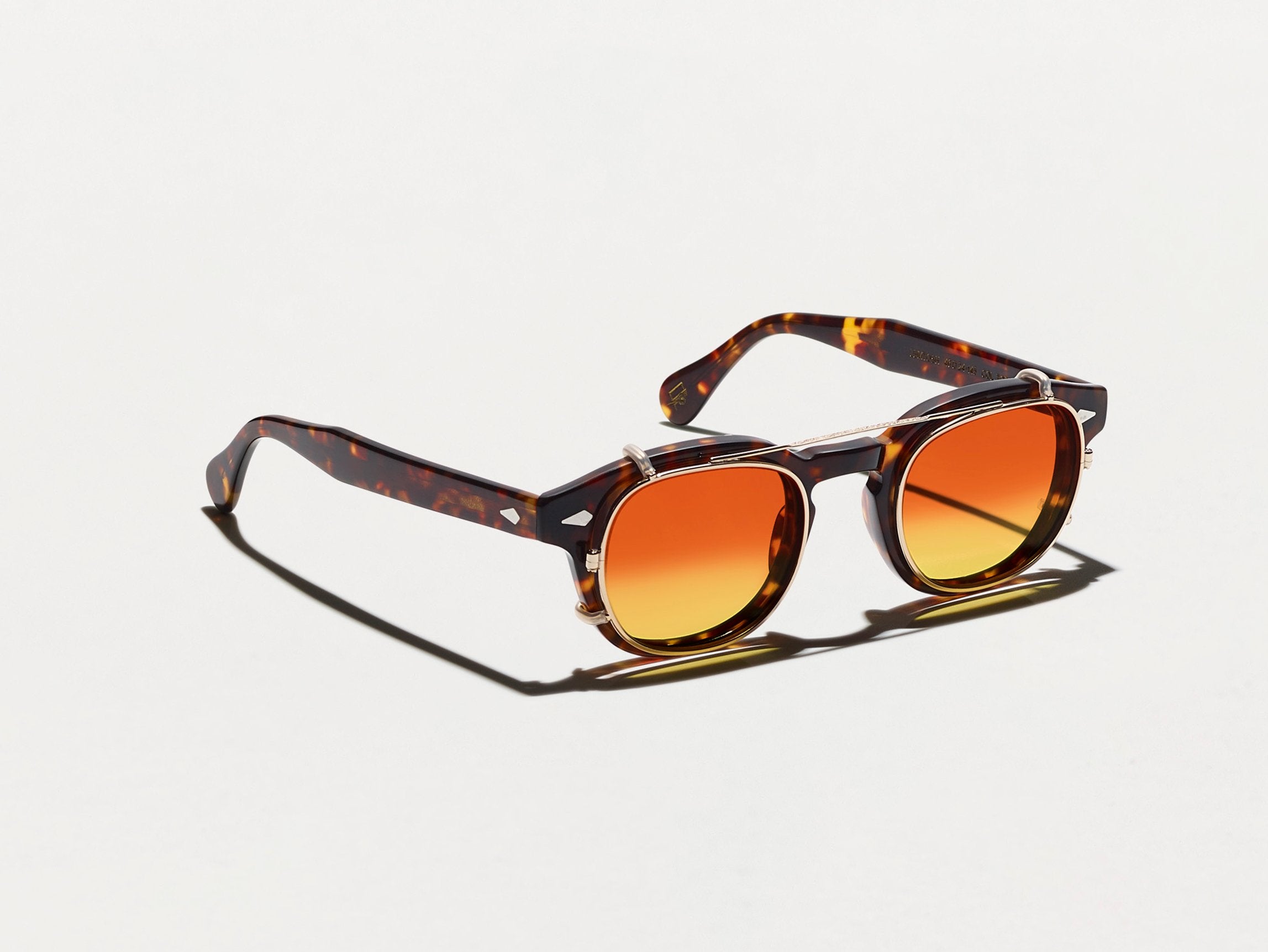 Cliptosh Gold with Custom Made Tints™ - Premium Sunglasses for Outdoor Sports, Driving & Fashion Accessories