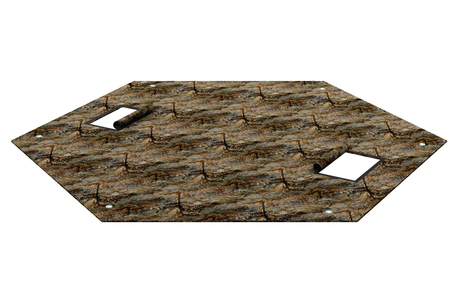 Russian-Bear RBM Outdoors 3-Layer Heat-Insulated Floor for Hot Tent - Winter Camping, Hunting Shelter & Outdoor Adventure Gear