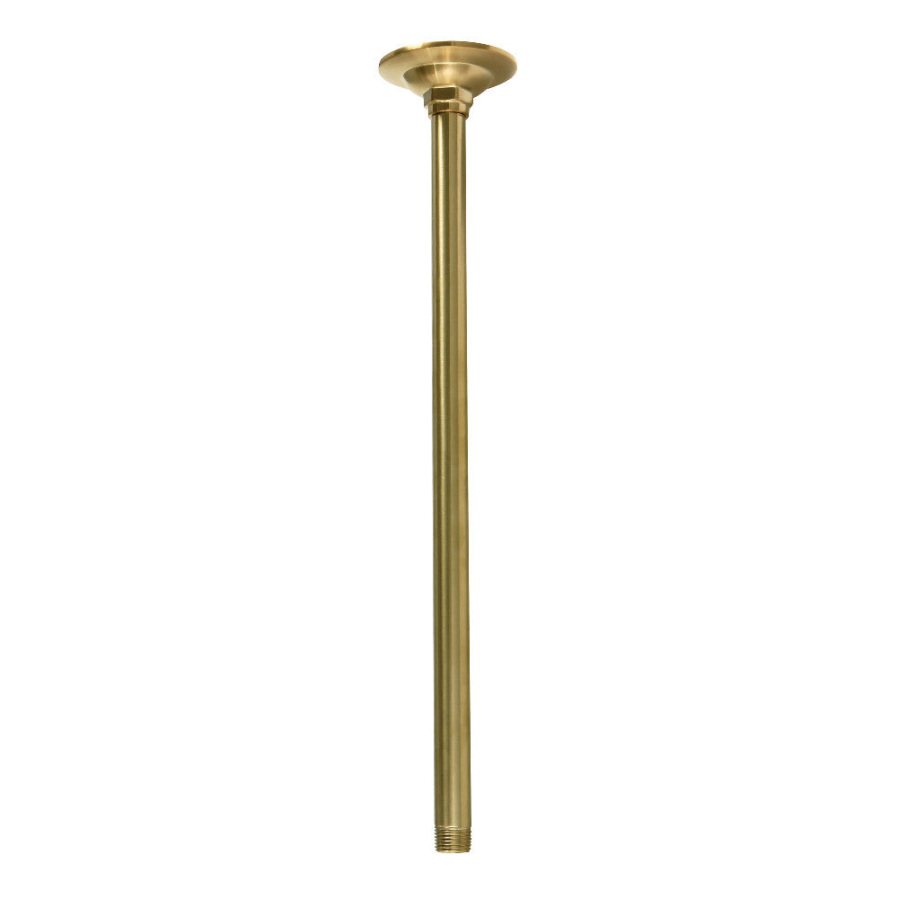 Kingston Brass K217A3 Trimscape 17-Inch Rain Drop Shower Arm - Chrome Finish for Modern Bathroom & Spa Experience