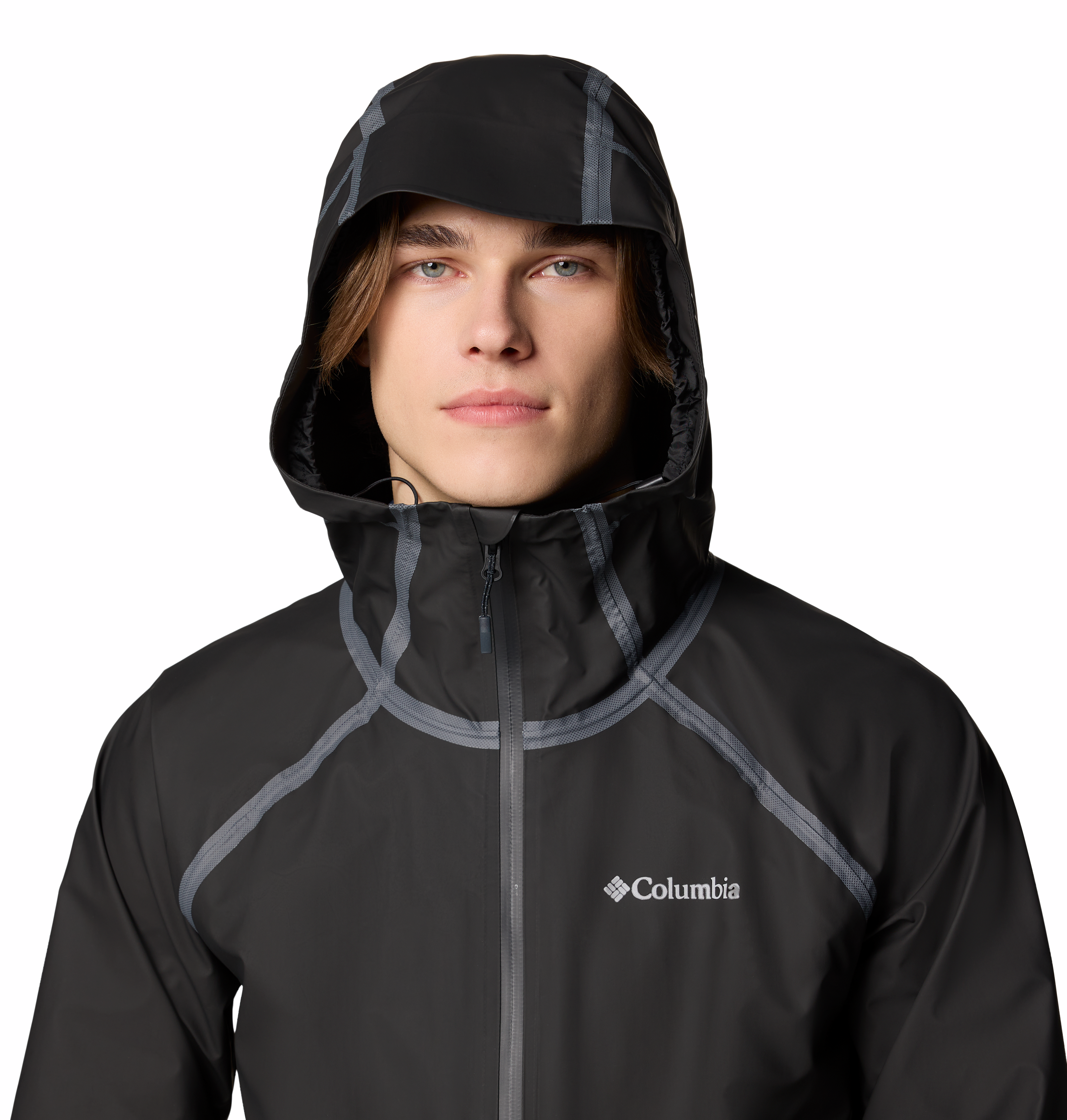 Columbia Men's Reign No Shine™ Waterproof Jacket - Lightweight Raincoat for Hiking, Camping & Outdoor Activities