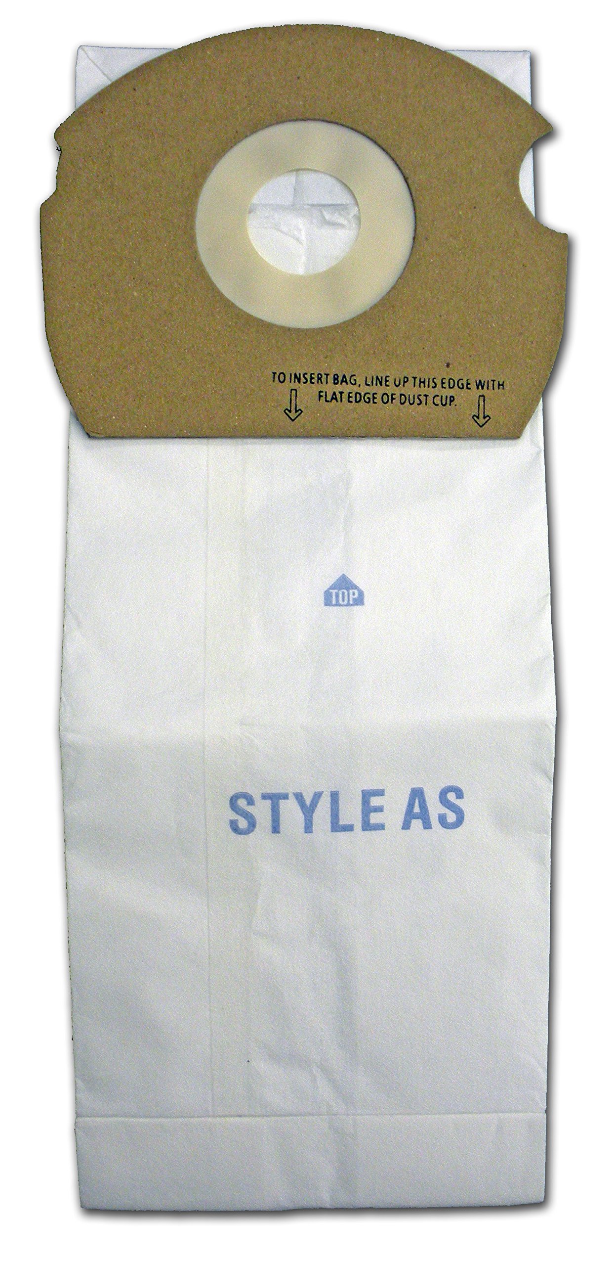 Envirocare 15-Pack Replacement Vacuum Bags for Eureka Type AS - HEPA Micro Dust Filtration Bags | Perfect for Pet Hair, Allergies & Home Cleaning