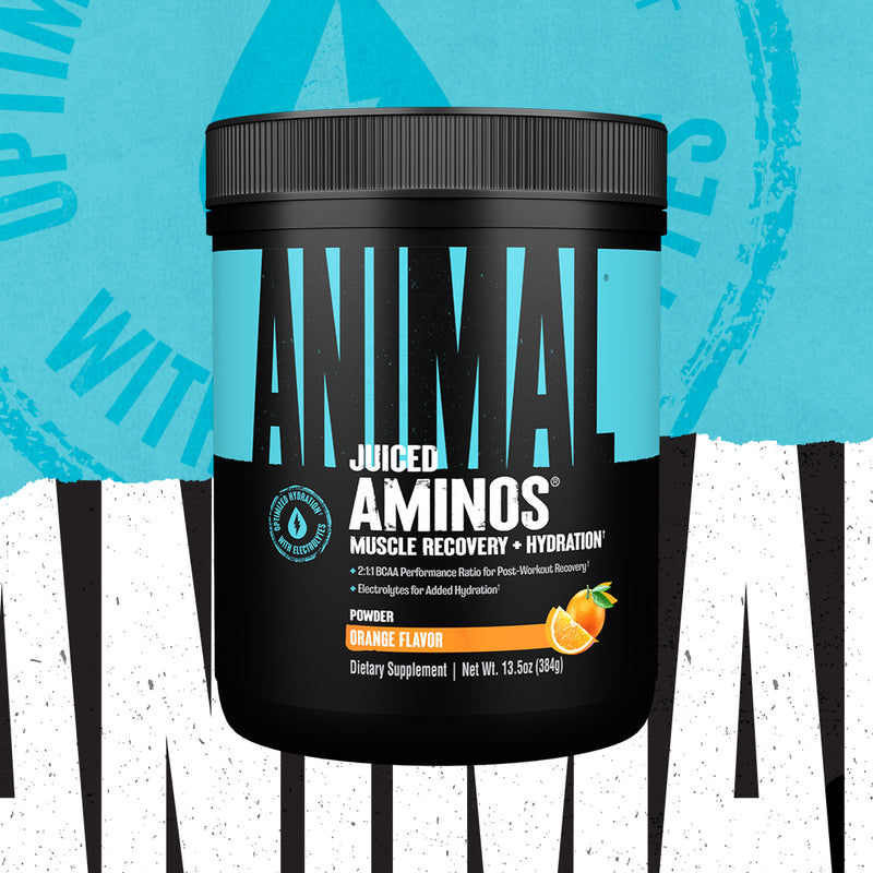 Animal Juiced Aminos 368g - Premium BCAA Amino Acid Supplement for Muscle Recovery & Growth - Ideal for Workout, Gym & Fitness Enthusiasts