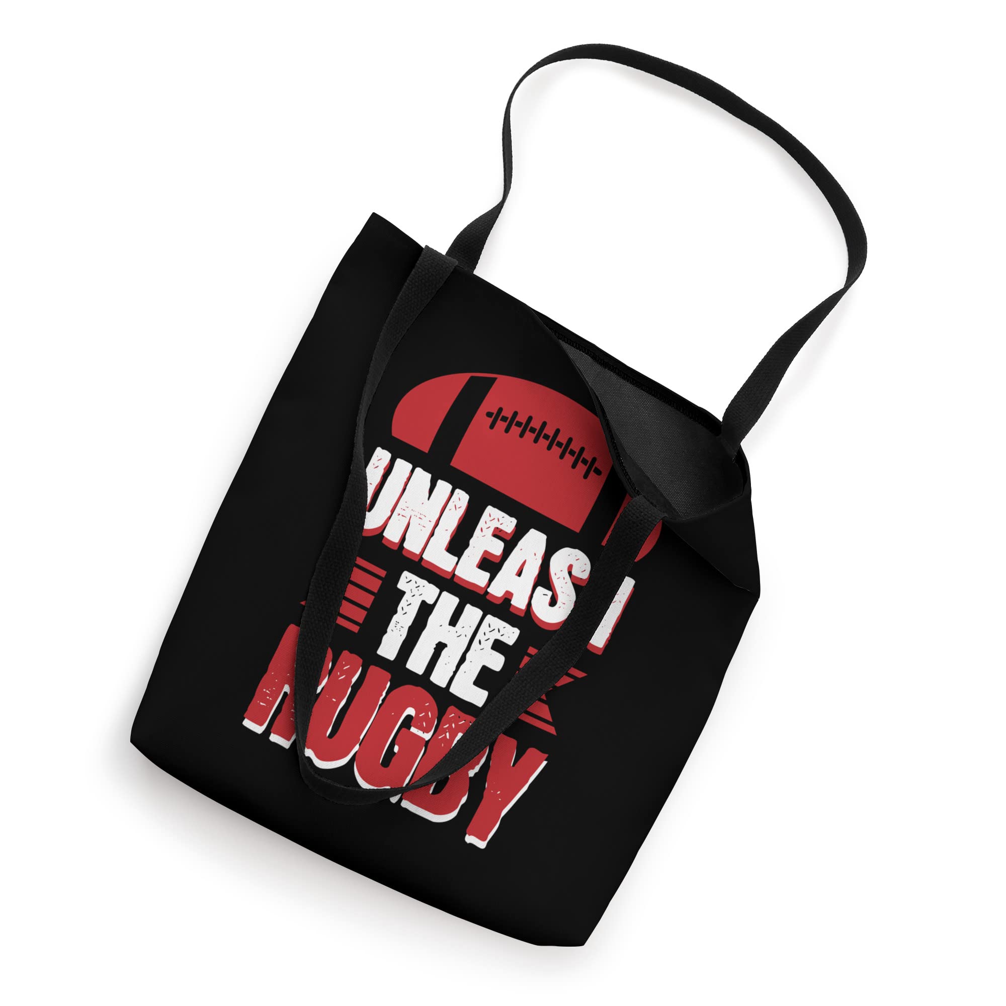 Premium Rugby Tote Bag for Women & Men - Durable Canvas Shoulder Bag for Sports, Travel & Daily Use - Trendy Gym & Beach Accessory
