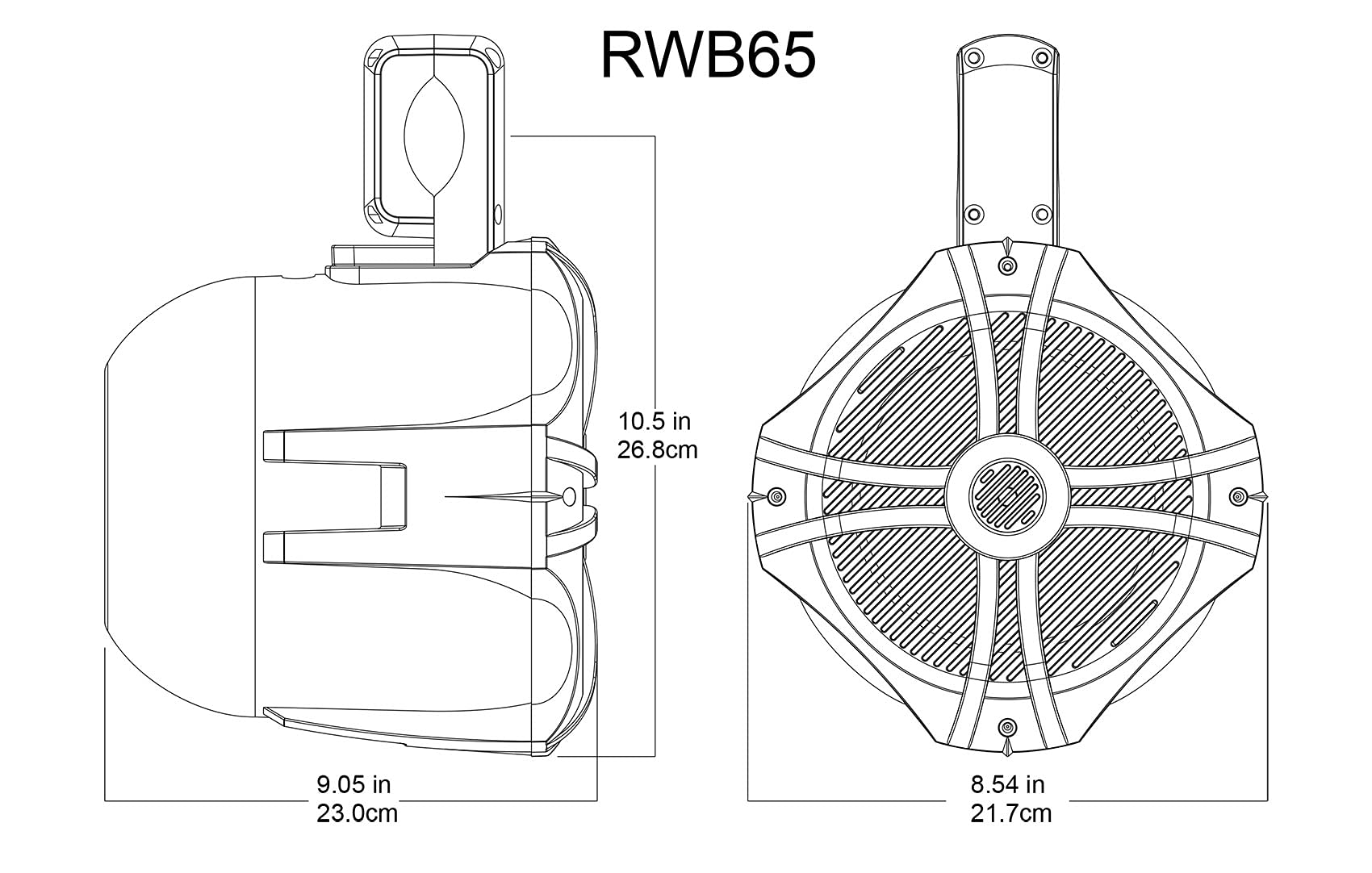 Rockville RWB70W 6.5