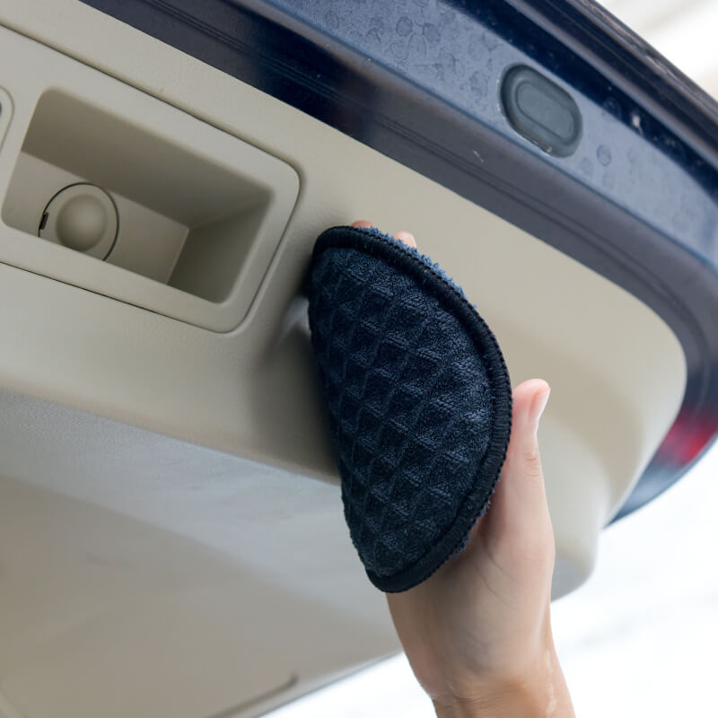 12-Piece Dual-Sided Wax Polish Pad Applicator with Adjustable Strap - Perfect for Car Detailing, Boat & Furniture Polishing