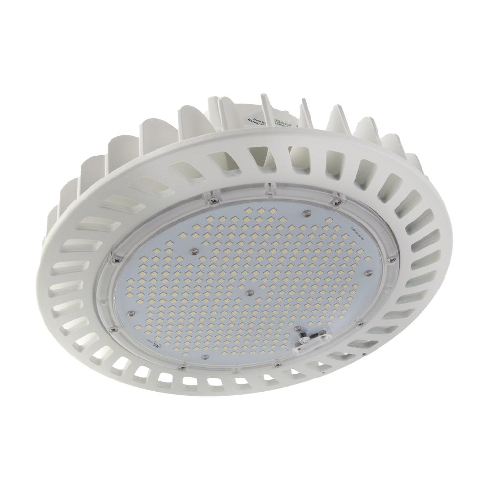 Konlite HB01 Series UFO LED High Bay Light 200W - 30000 Lumens, 5000K Daylight, 120-277V, 0-10V Dimmable (Replaces 600W HID) - Perfect for Warehouses, Garages & Industrial Spaces