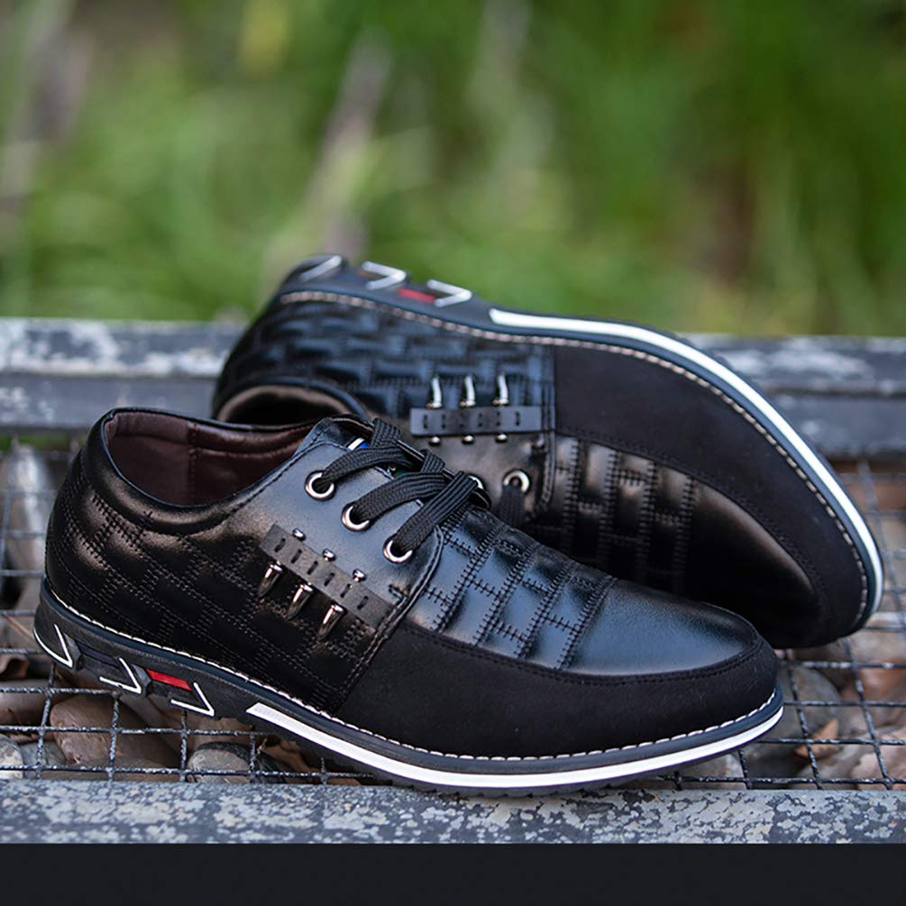 COSIDRAM Men's Casual Sneakers - Fashionable Dress Shoes for Business & Office Wear - Comfortable Walking Loafers for Daily Use & Professional Occasions