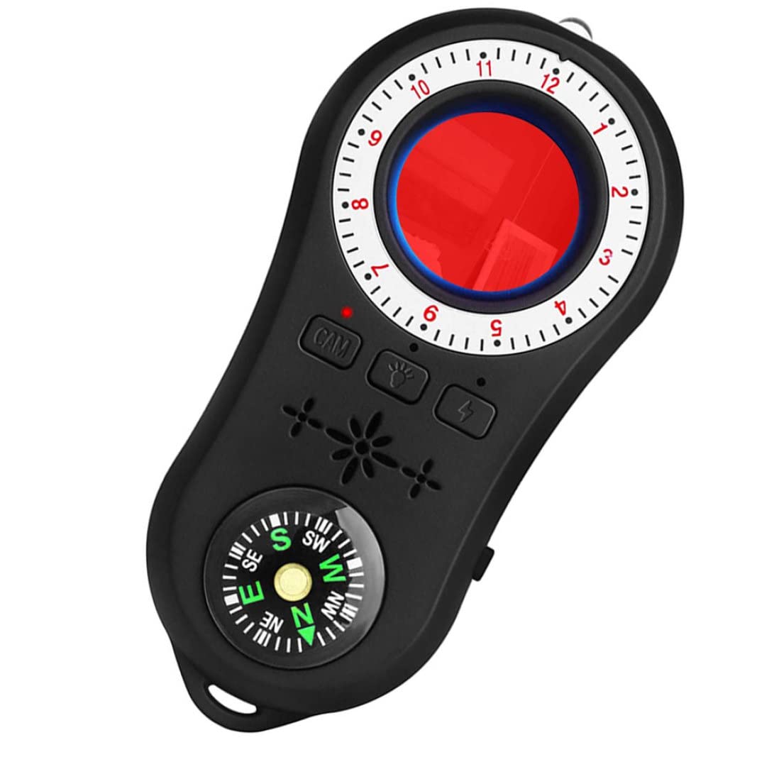 Wedhapy Anti-Spy Detector - Mini Camera & Audio Bug Finder with Compass, Flashlight & GPS Scanner | Wireless Hidden Camera Detector for Home, Office & Travel Security