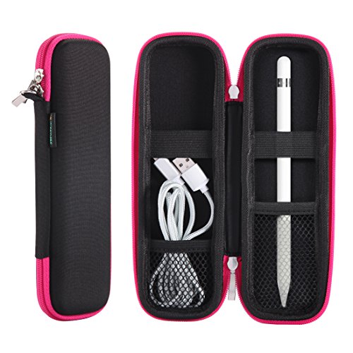 Black/Hot Pink Pencil Case