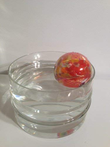 10CM Red Spirit Ball - Decorative Feng Shui Ornament for Home, Office & Meditation Spaces | Perfect for Yoga, Relaxation & Positive Energy
