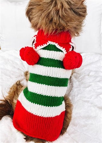 Festive Christmas Elf Sweater for Women & Men - Cozy Holiday Knit Pullover - Perfect for Ugly Sweater Parties & Family Gatherings