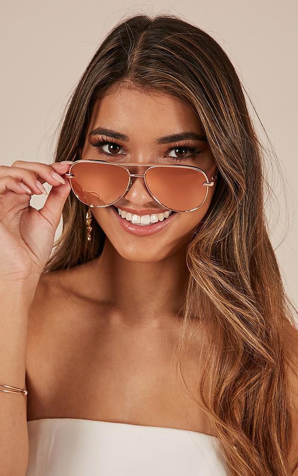 Trendy Retro SORVINO Oversized Aviator Sunglasses for Women & Men - UV Protection Classic Black Faded Lenses | Perfect for Driving, Beach Vacations & Outdoor Activities