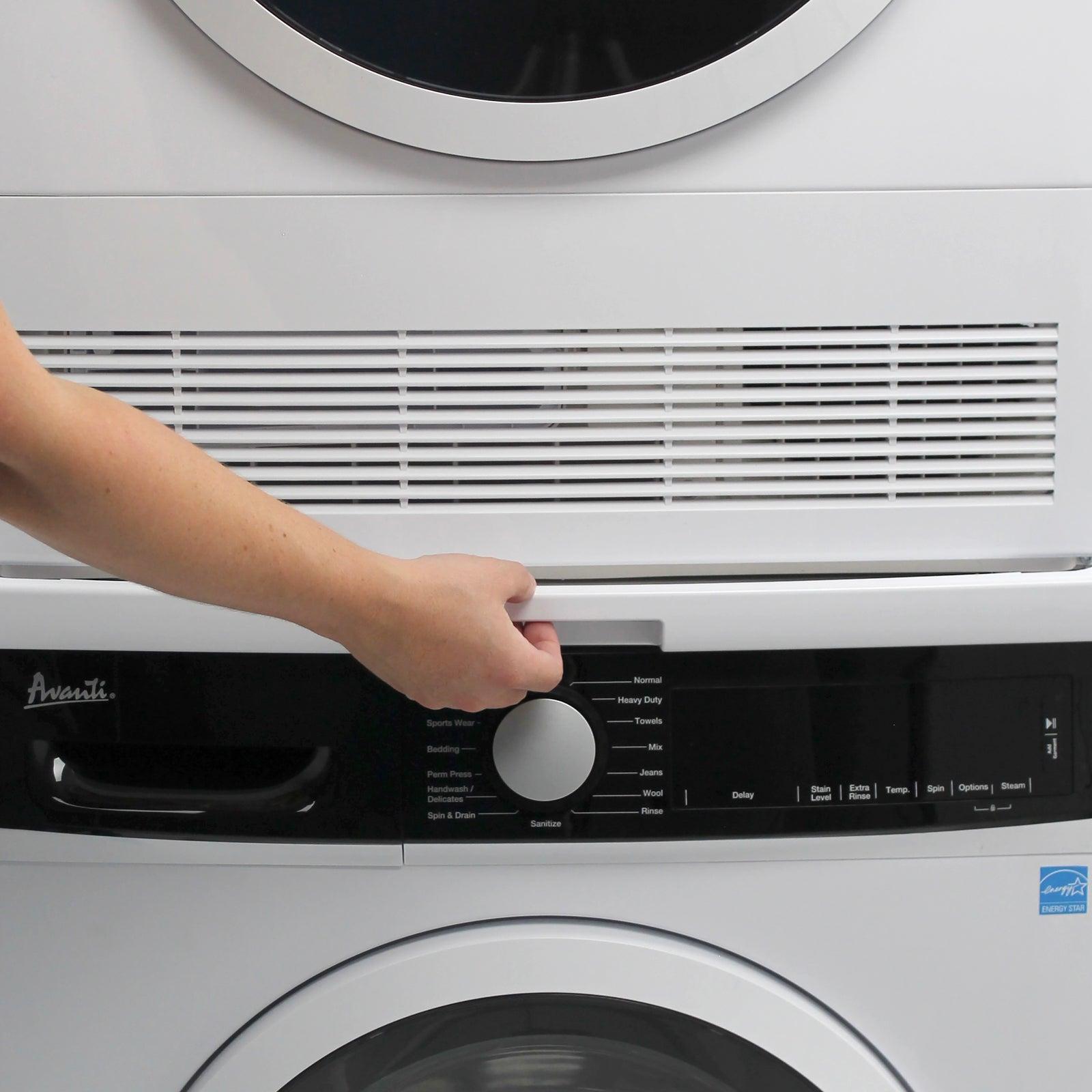 Avanti SK1V0W Stacking Kit for Laundry - Compatible with FLW22V0W & FLD40V0W Front Load Washer & Dryer - Secure Stacking Solution for Small Spaces & Laundry Rooms