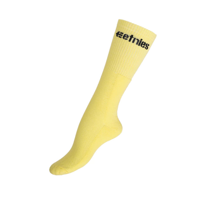 Etnies Classic Logo Socks Pack of 3 - Comfortable Skateboard Socks for Men & Women - Perfect for Skateboarding, Casual Wear & Sports
