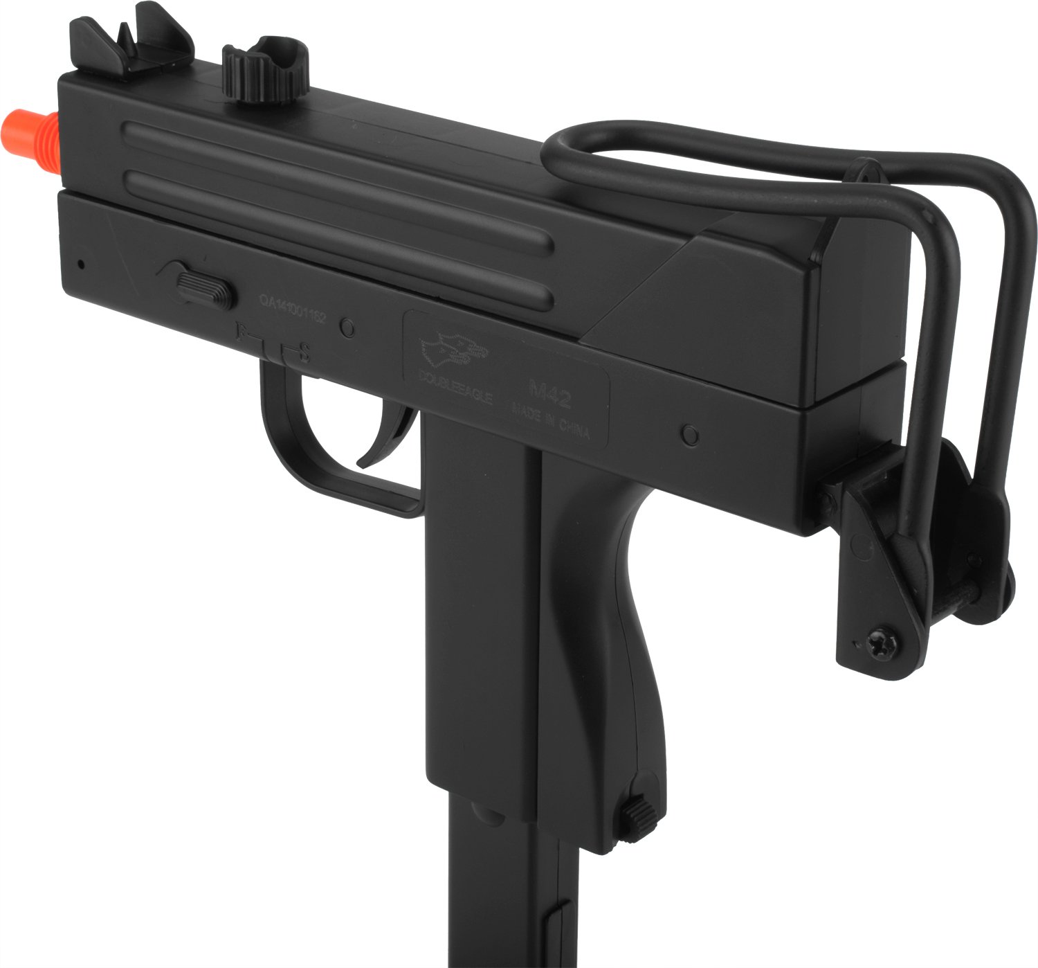 Matrix M11A1 Spring Powered Airsoft SMG Gun - High Performance Airsoft Pistol for Tactical Training & Outdoor Shooting Games | Perfect for CQB, Target Practice & Airsoft Battles