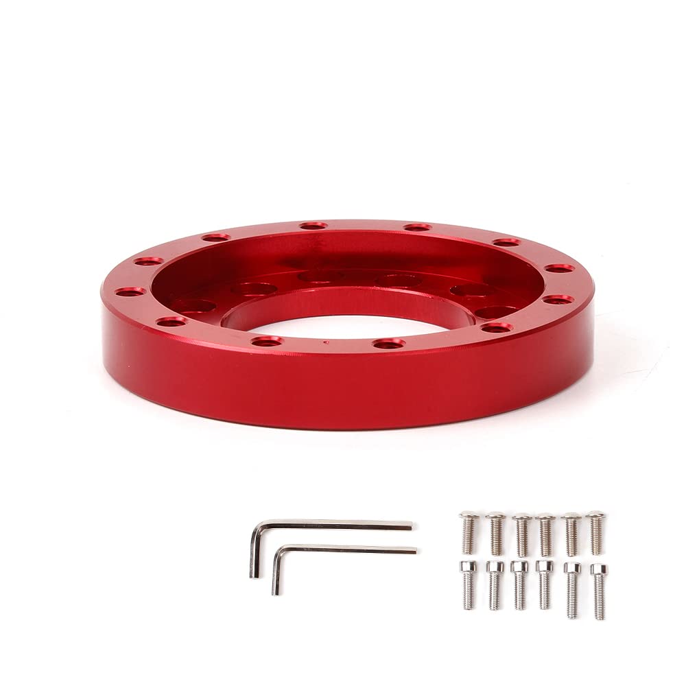70MM Aluminum Steering Wheel Adapter Plate for Logitech G25 G27 - High Performance Racing Wheel Adapter for Sim Racing & Gaming - Perfect for PC, PS4, PS5 Gaming Setups