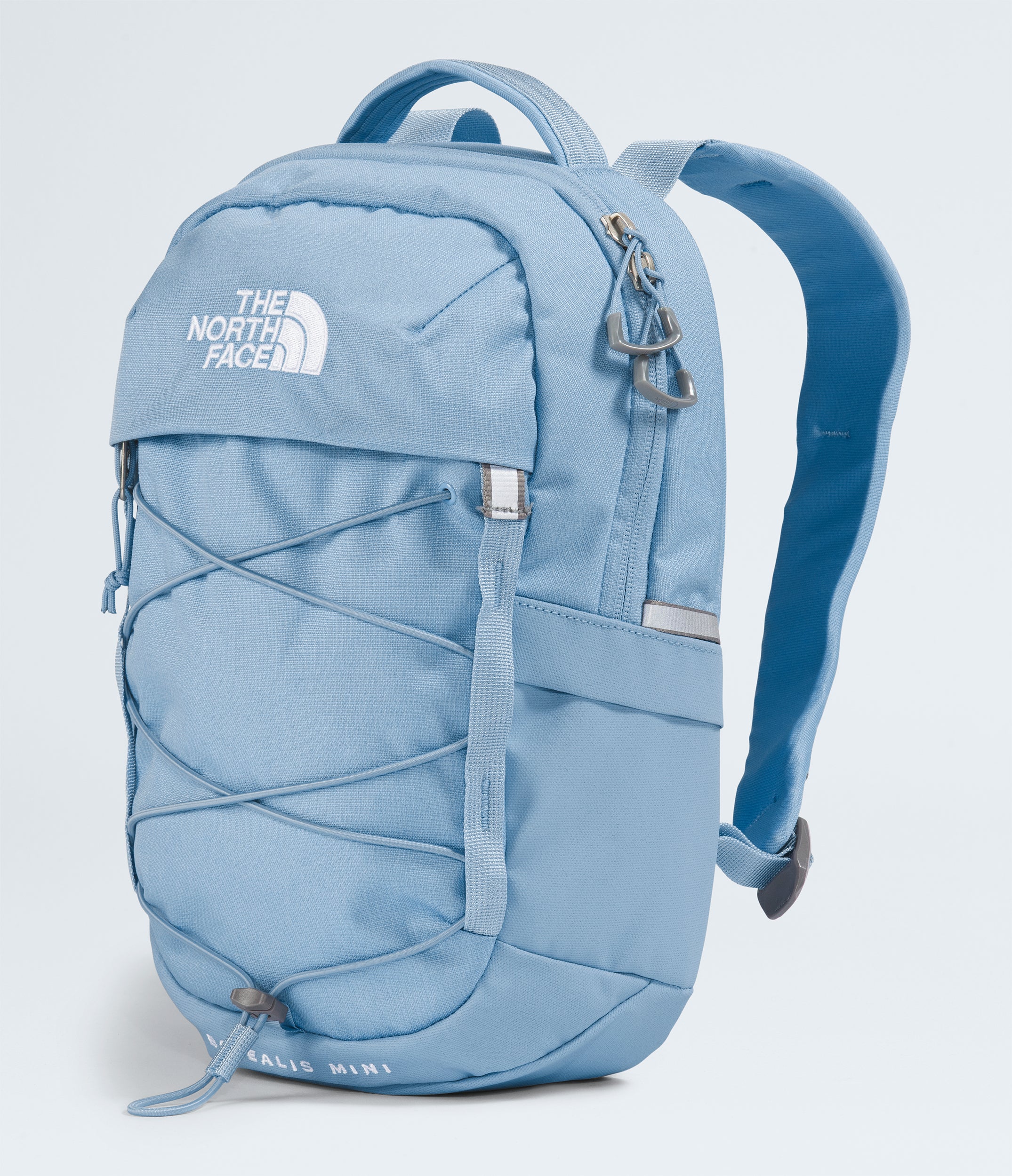 The North Face Borealis Mini Backpack - Lightweight Daypack for Hiking & Travel, Steel Blue/Dark Heather - Perfect for School, Commuting & Outdoor Adventures