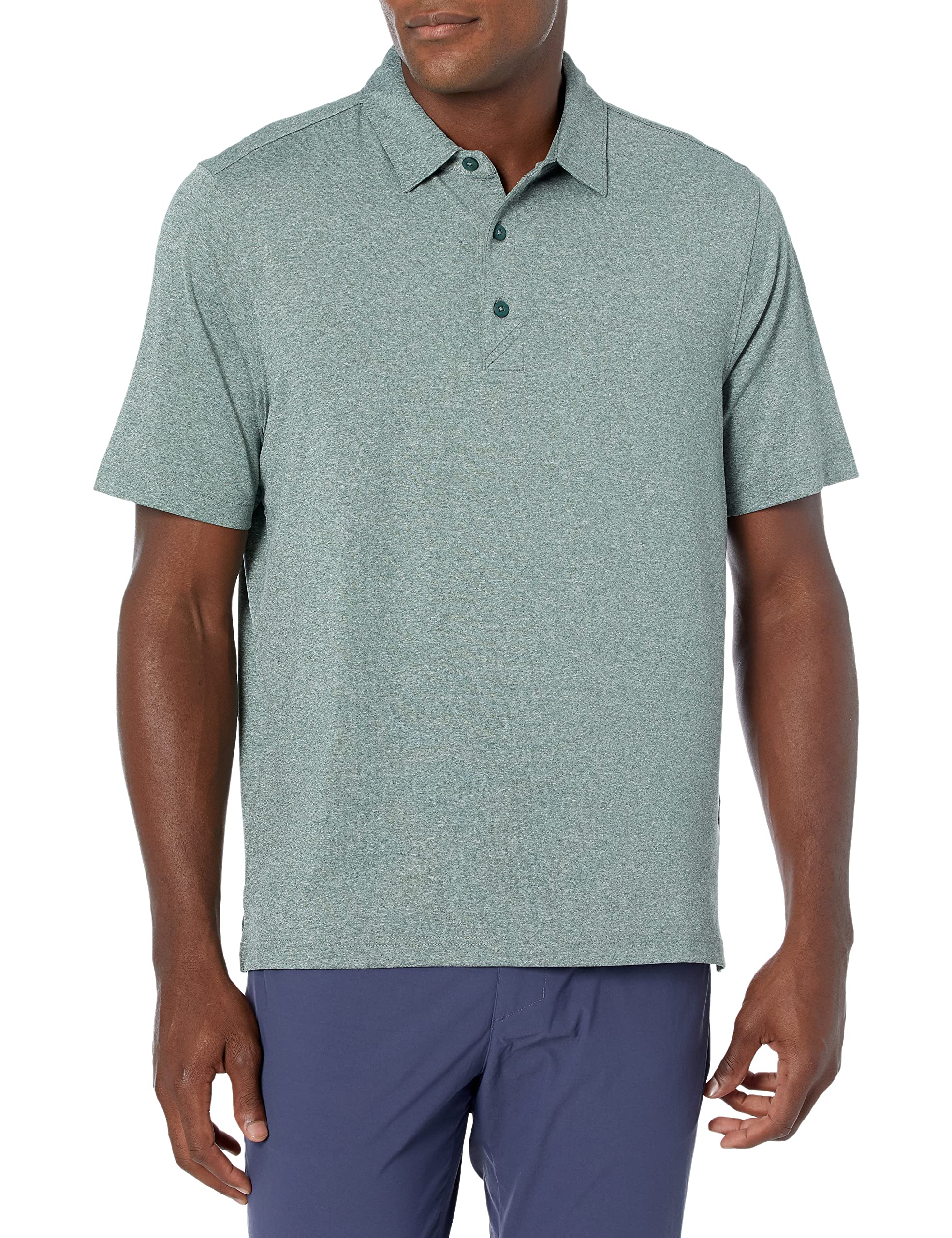 Cutter & Buck Forge Heathered Stretch Men's Polo Shirt - Comfortable & Breathable Golf & Casual Wear for Men